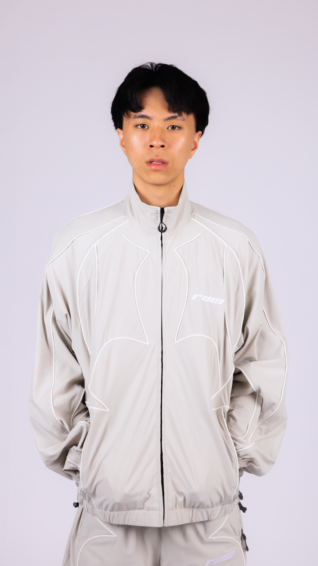 RUEI Gray Track Jacket