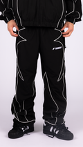 RUEI Black Track Pants