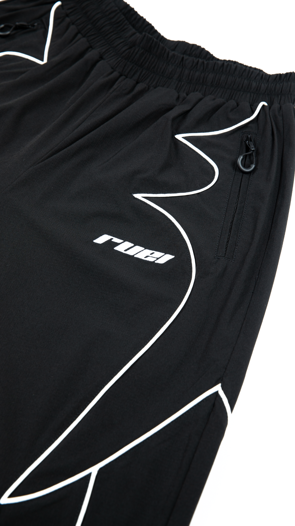 RUEI Black Track Pants